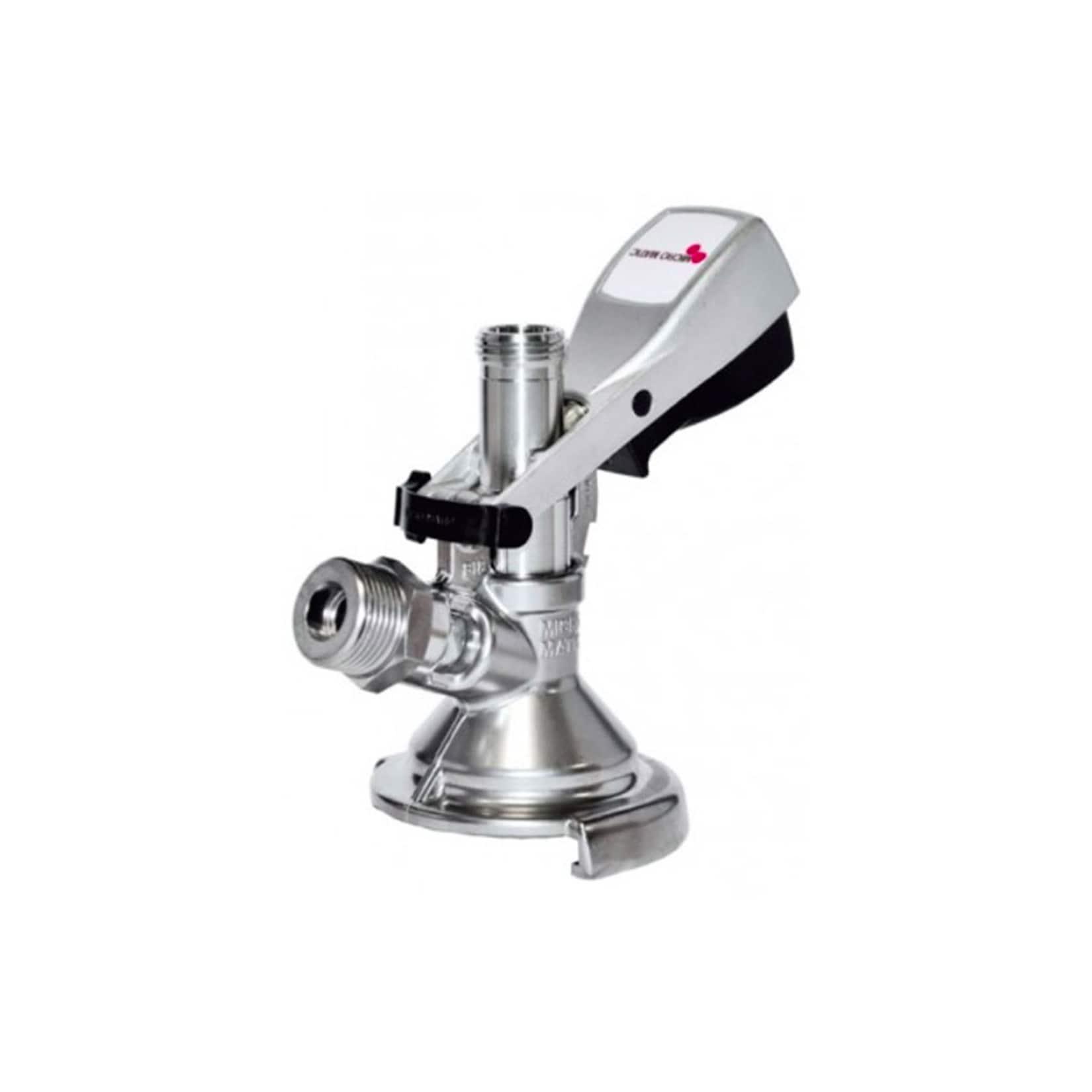 ich-zapfe Flach - Zapfkopf Micro-Matic, Reihenschaltung (CNS)