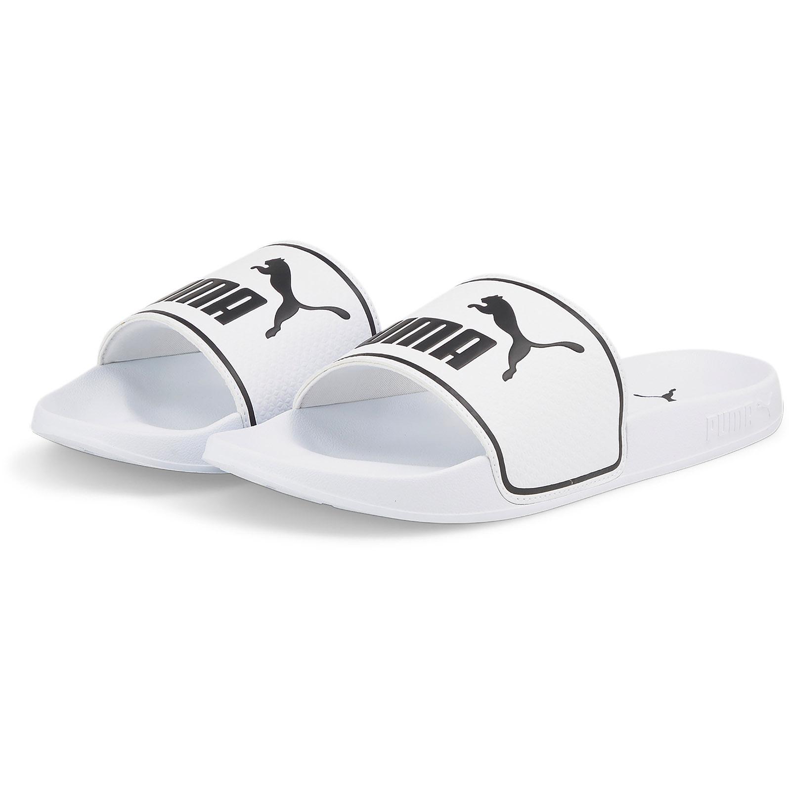Puma Leadcat 2.0 Badelatschen Unisex Puma Bianco/Puma Nero 35,5