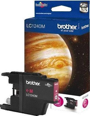 Cartuccia D'inchiostro Magenta Originale Brother LC-1240 M, 600 Pagine, 2,66 Centesimi Per Pagina - Sostituisce La Cartuccia Della Stampante Brother LC1240M