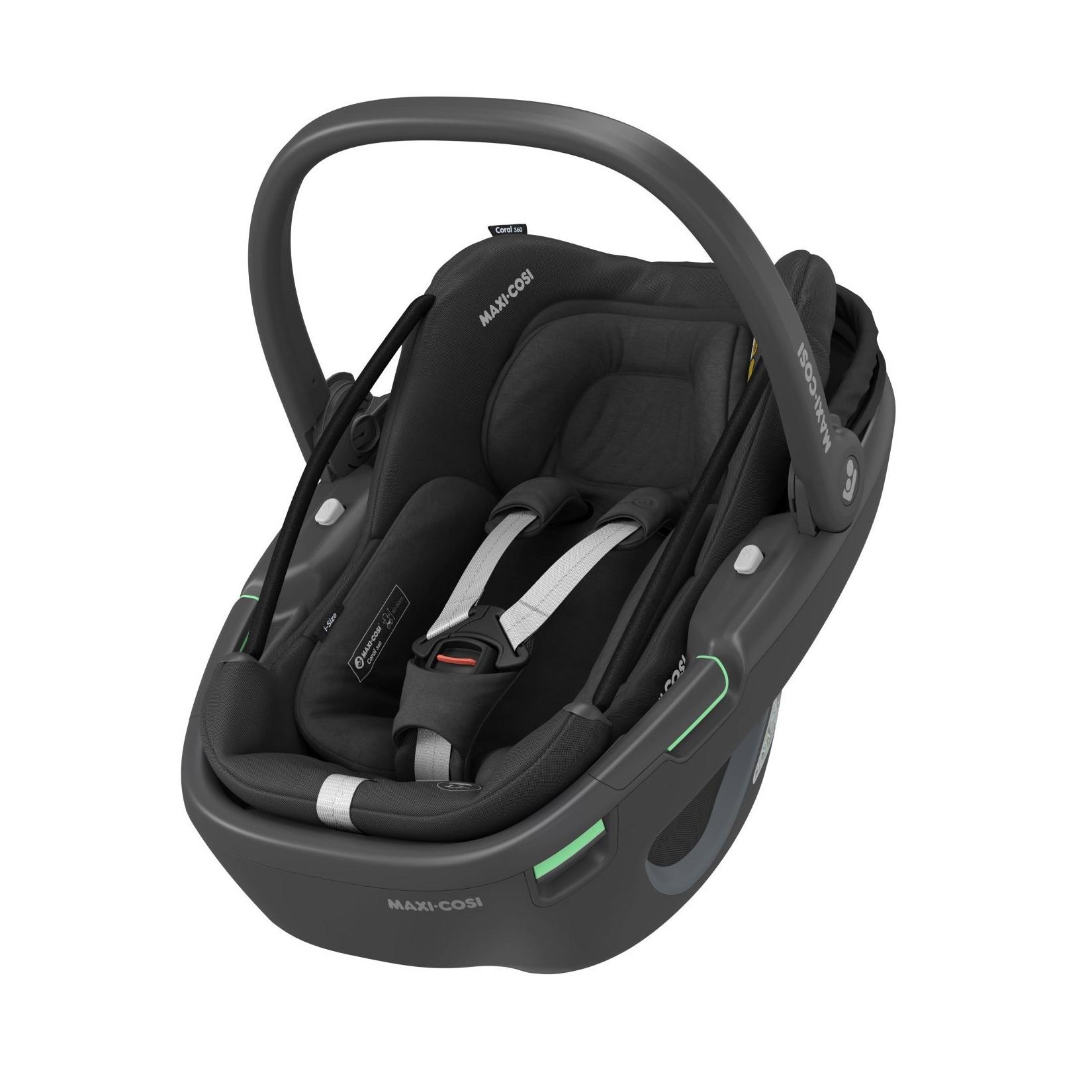 Maxi Cosi Coral 360 Babyschale Essential Black