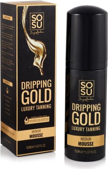 Mousse Autoabbronzante Medium Dripping Gold Luxury (Mousse) 150Ml