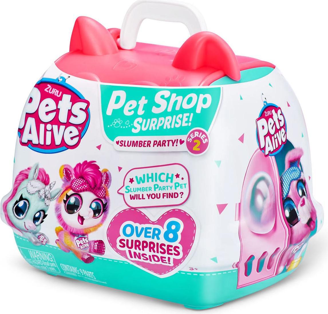 Zuru 9532 - Pets Alive - Playset Pet Shop Serie 2 Pigiama Party