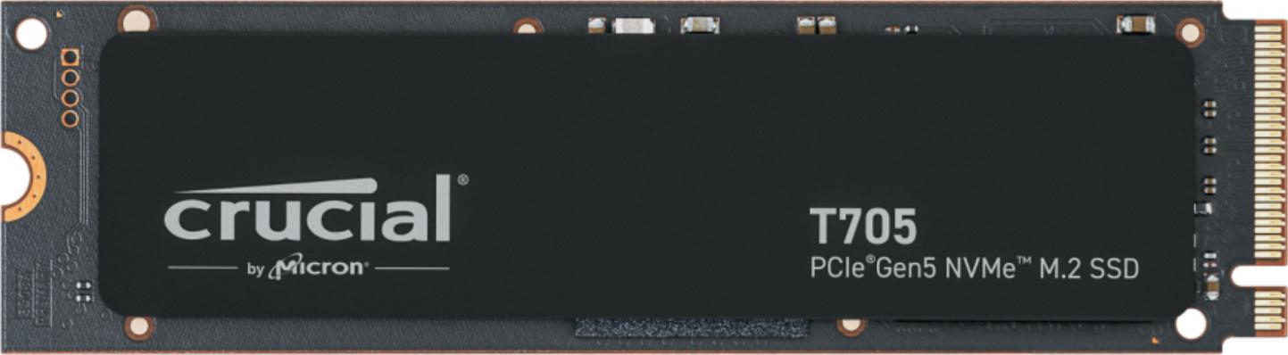 Crucial T705 - Ssd - Crittografato - 1 Tb - Interno - M.2 2280 - Pci Express 5.0 (Nvme)