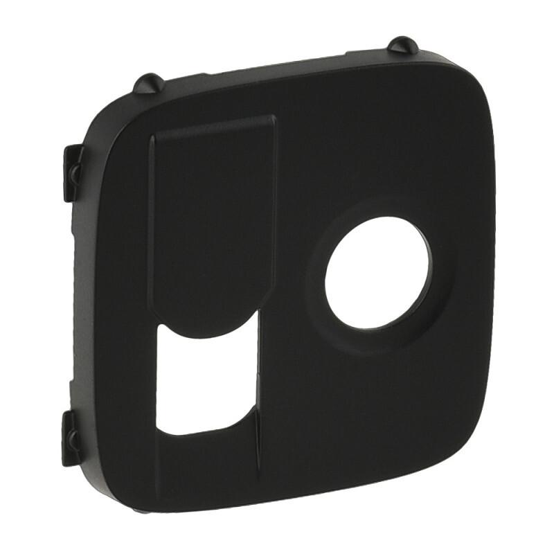 Face Tv+ Pannello RJ45 Valena Allure Legrand - Nero