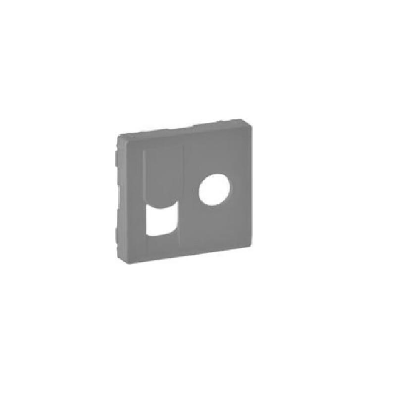 Pannello Per TV+RJ45 Valena Life Legrand - Alluminio