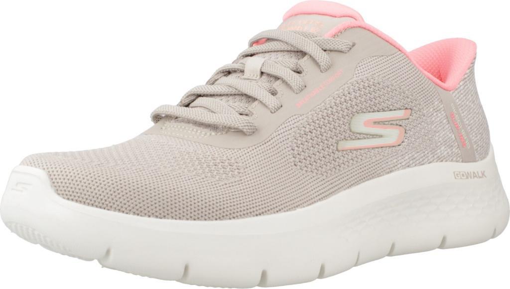 Sneakers Del Marchio Skechers Del Modello Go Walk Flex Safiya Beige