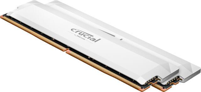Crucial Ram Pro 32GB (2X16Gb) Kit DDR5 6400Mhz Udimm Weiß