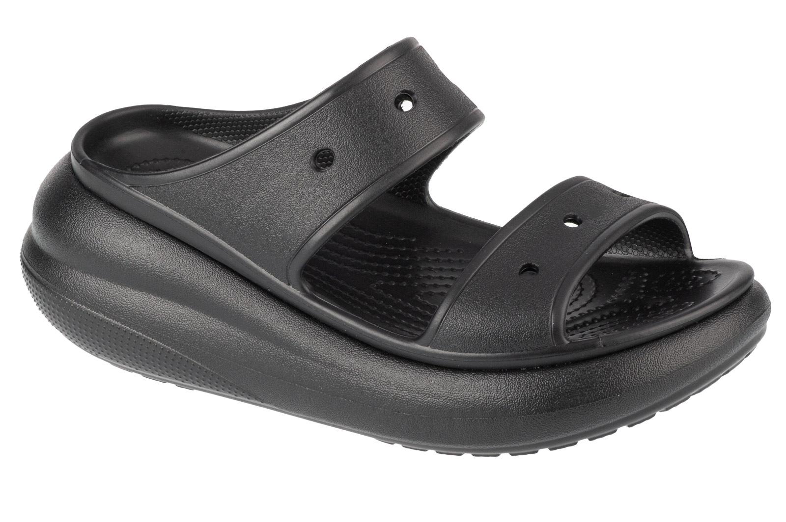 Sandali Del Marchio Crocs Del Modello Crush Sandal Nero