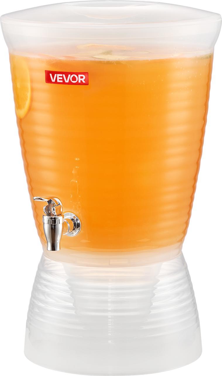 Distributore Di Bevande Vevor (10 L) Per Feste, Distributore Di Succhi Di Frutta In Pp Con Erogatore D'acqua A Prova Di Gocciolamento Per Ristoranti Hotel Feste, Distributore Di Limonata Tè Freddo Bevande Fatte In Casa