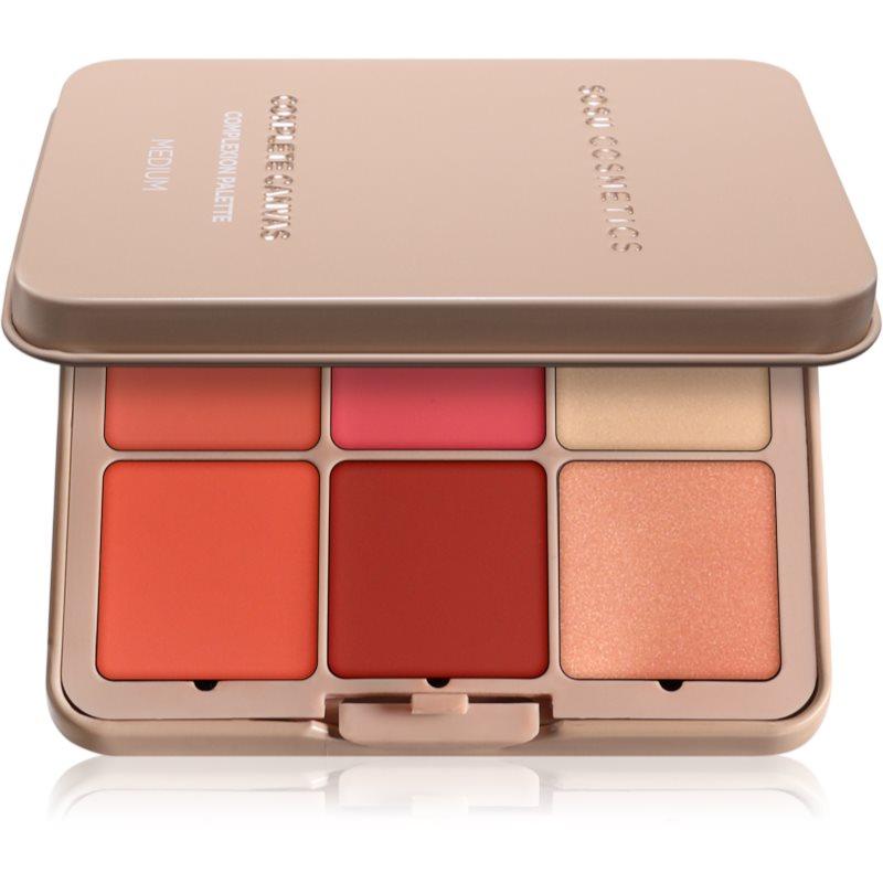 SOSU Cosmetics Complete Canvas Complexion Palette Multifunctionele Palette voor het Gezicht Tint Medium 26.4 g