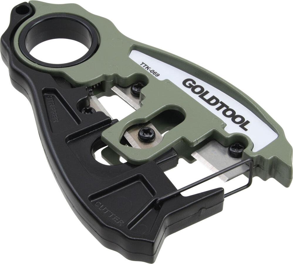 Inline® 74101A Taglierina E Spelacavi Universale, Per Cavi Patch E Coassiali