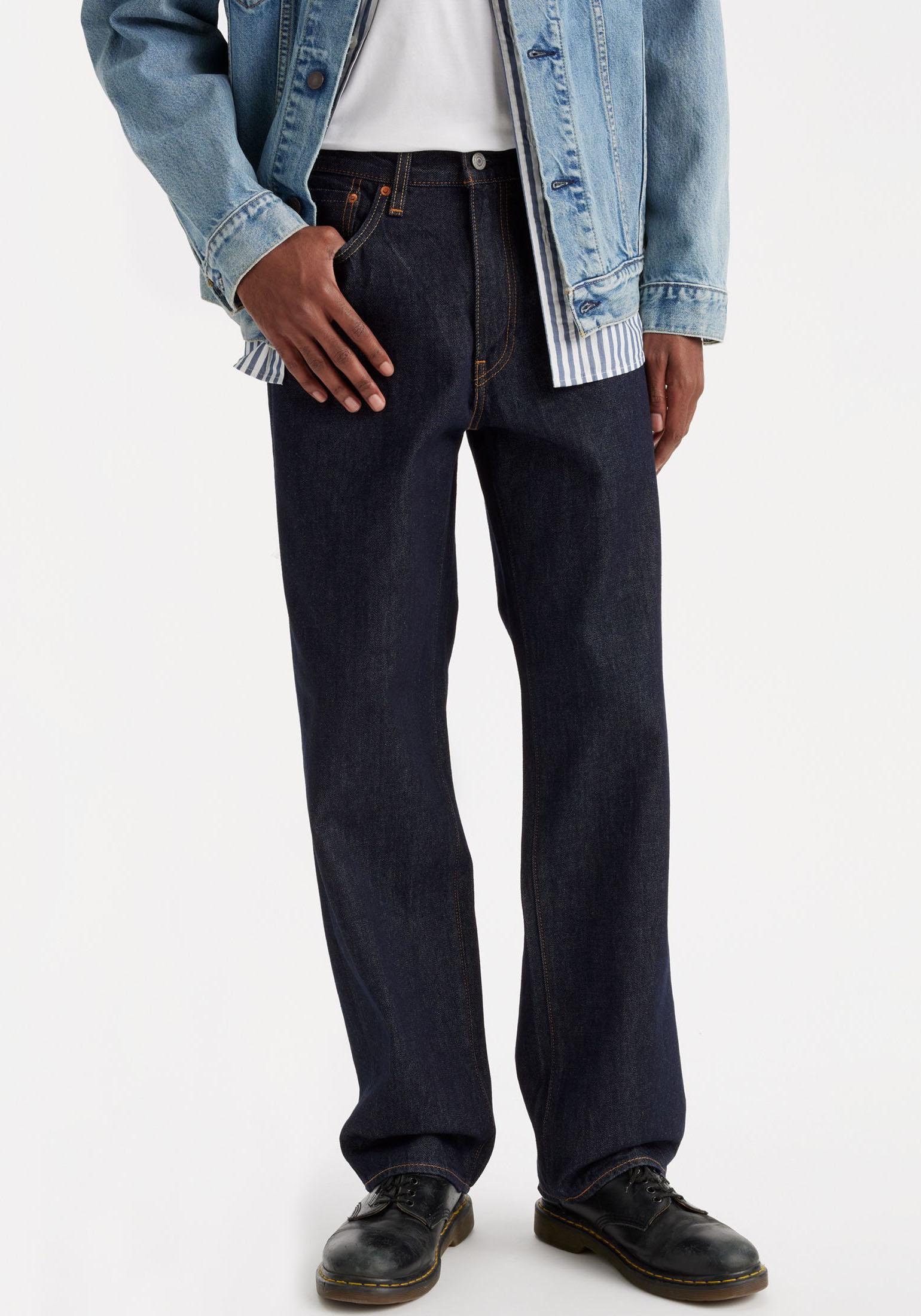 Loose-Fit-Jeans Levi's "568 Stay Loose", Herren, Gr. 34, LäNge 34, Welcome To The Game, Denim/Jeans, Obermaterial: 100% Baumwolle, Loose Fit Lang, Jeans, Mit Leinenanteil