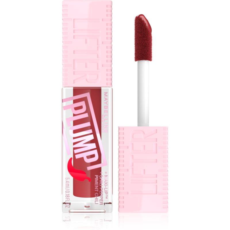 MAYBELLINE NEW YORK Lifter Plump Lipgloss met Vergrotende Effect Tint 006 Hot Chili 5.4 ml