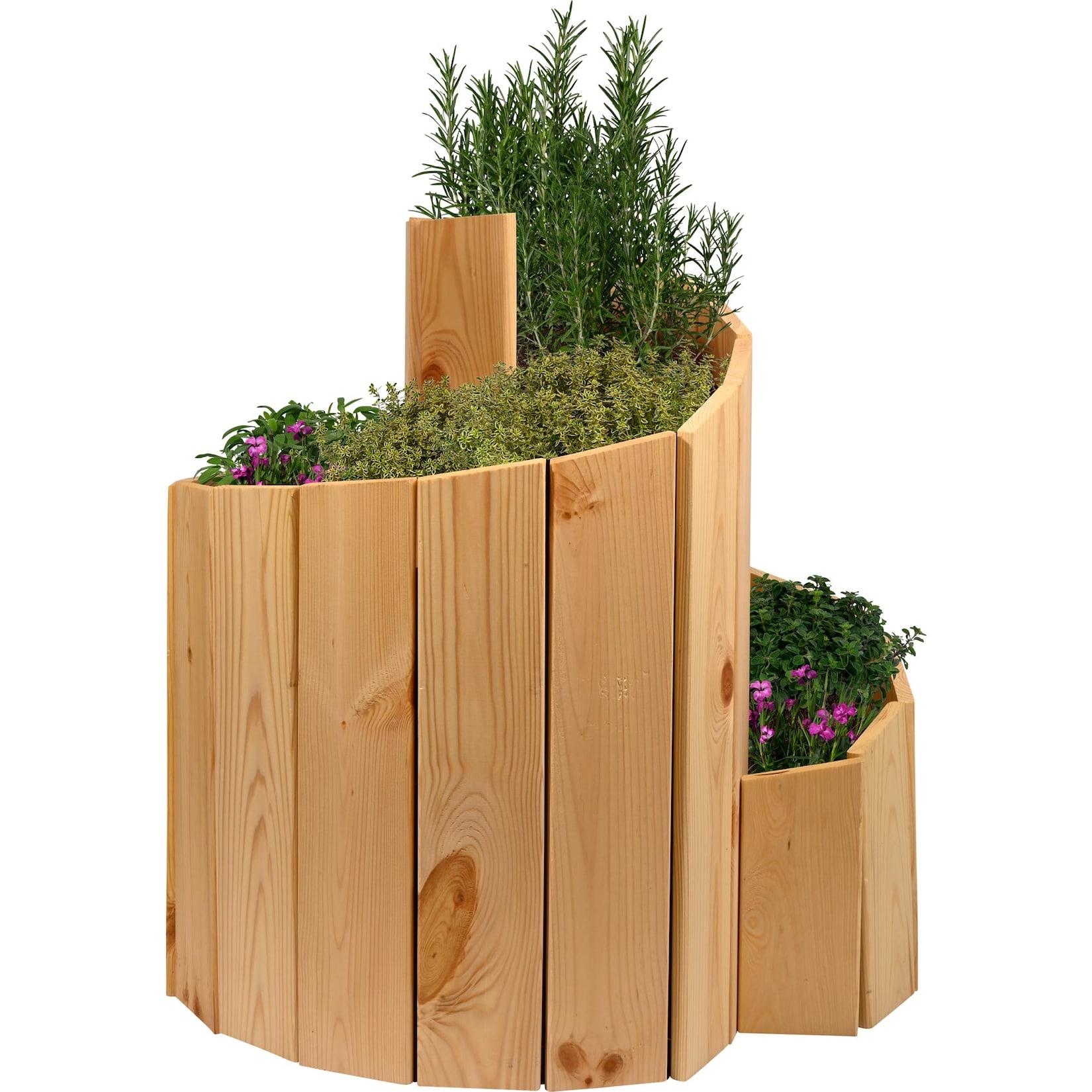 dobar Kräuterspirale Massivholz, Bausatz