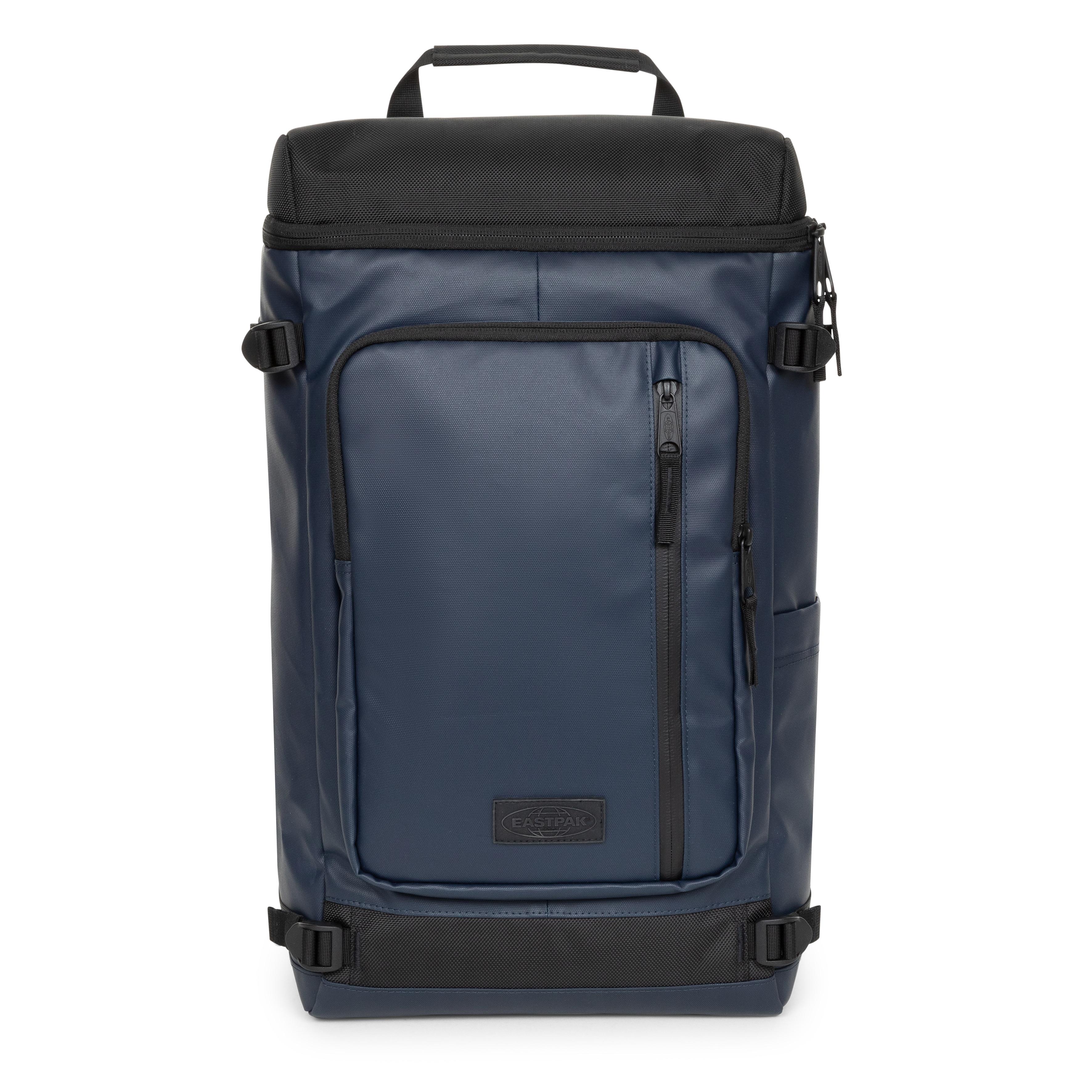 Freizeitrucksack Eastpak "Tecum Top", Damen, Gr. B/H/T: 29,5Cm X 49Cm X 19,5Cm, Navy, Textil, Unifarben, RucksäCke Freizeitrucksack, Unisex Travelrucksack, Reiserucksack Mit Logo-AufnäHer