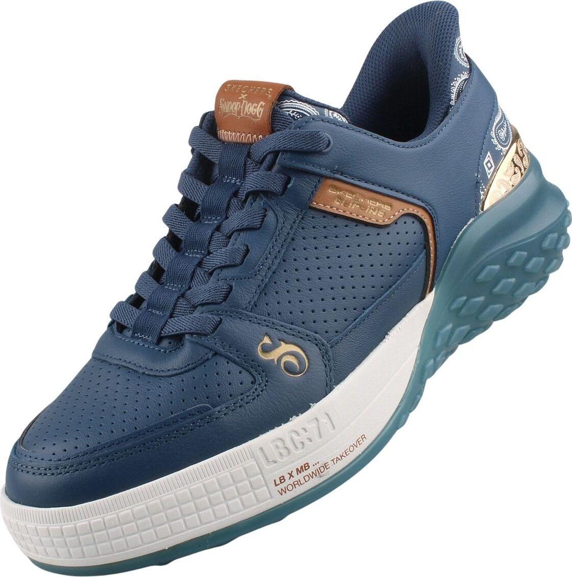 Skechers Slip-In Snoop Dogg Sizzle Toke Sneaker Uomo Blu