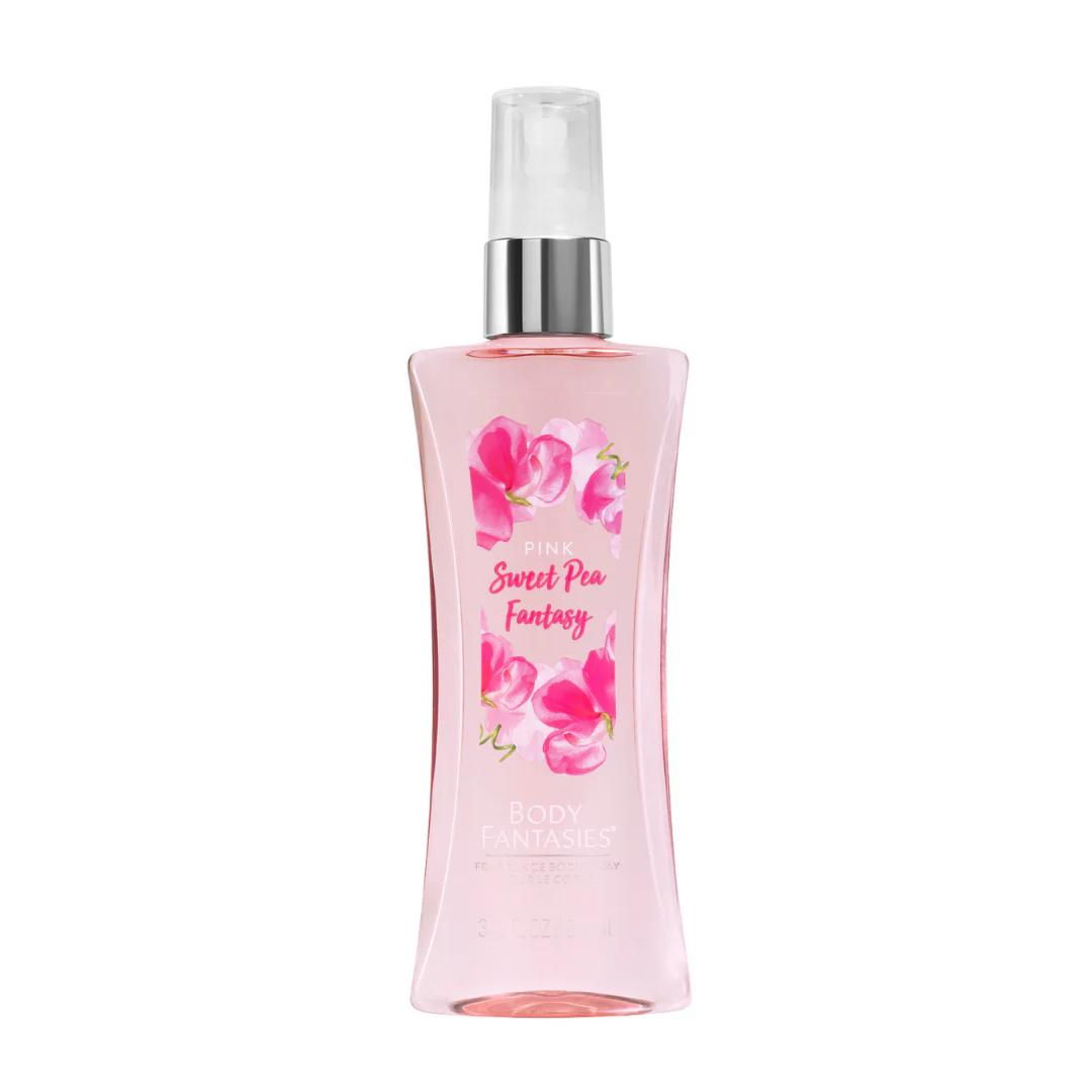 Fantasie Per Il Corpo Fantasia Di Piselli Rosa Spray Per Il Corpo