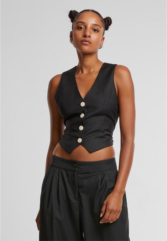 Gilet Urban Classics Donna Gilet Classico Nero M