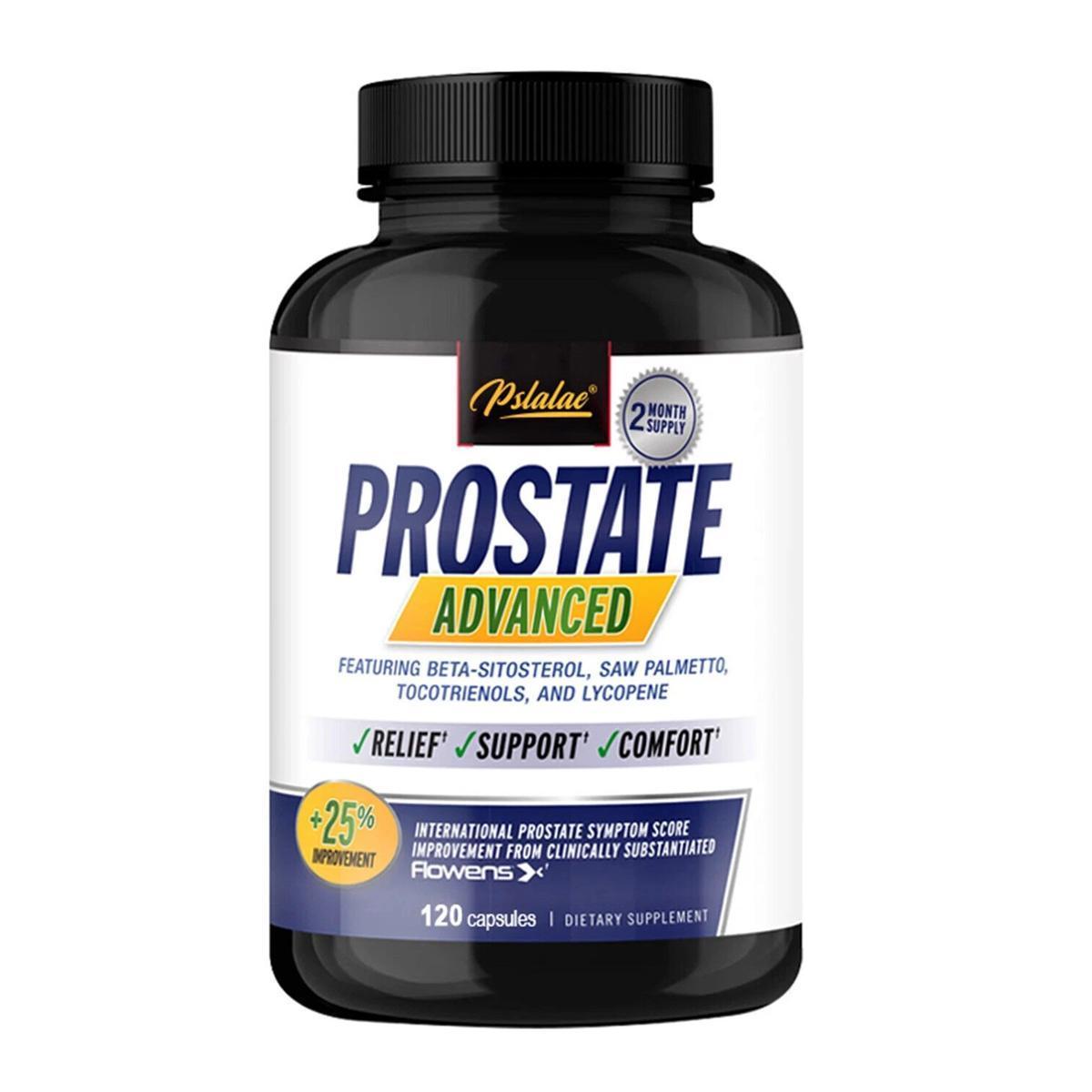 Prostate Advanced (120 Capsule) Integratore Alimentare, Vitamina D, Integratore Per La Prostata, Funzionalità Renale, Salute Delle Vie Urinarie E Dell