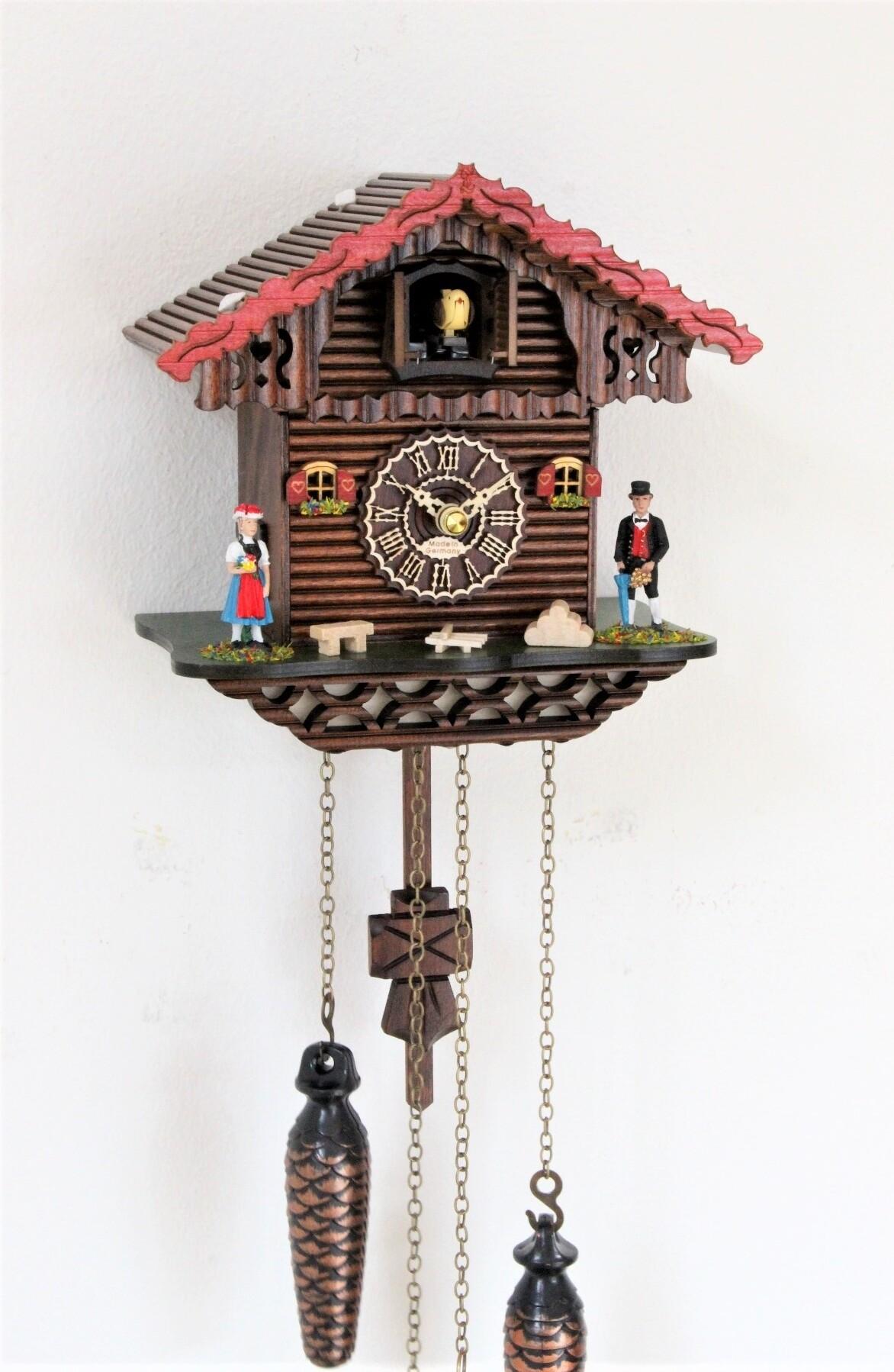 Orologio A Cucù Della Foresta Nera Orologio Al Quarzo Della Casa Della Foresta Nera Coppia Della Foresta Nera