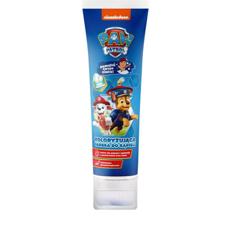 Nickelodeon Paw Patrol Coloring Bath Paint Badschuim voor Kinderen Blue Bubble Gum 150 ml