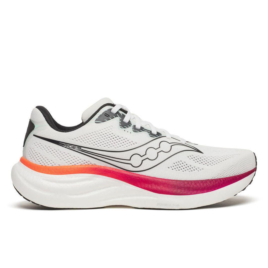 Saucony Herren Ride 19 weiß 40.5
