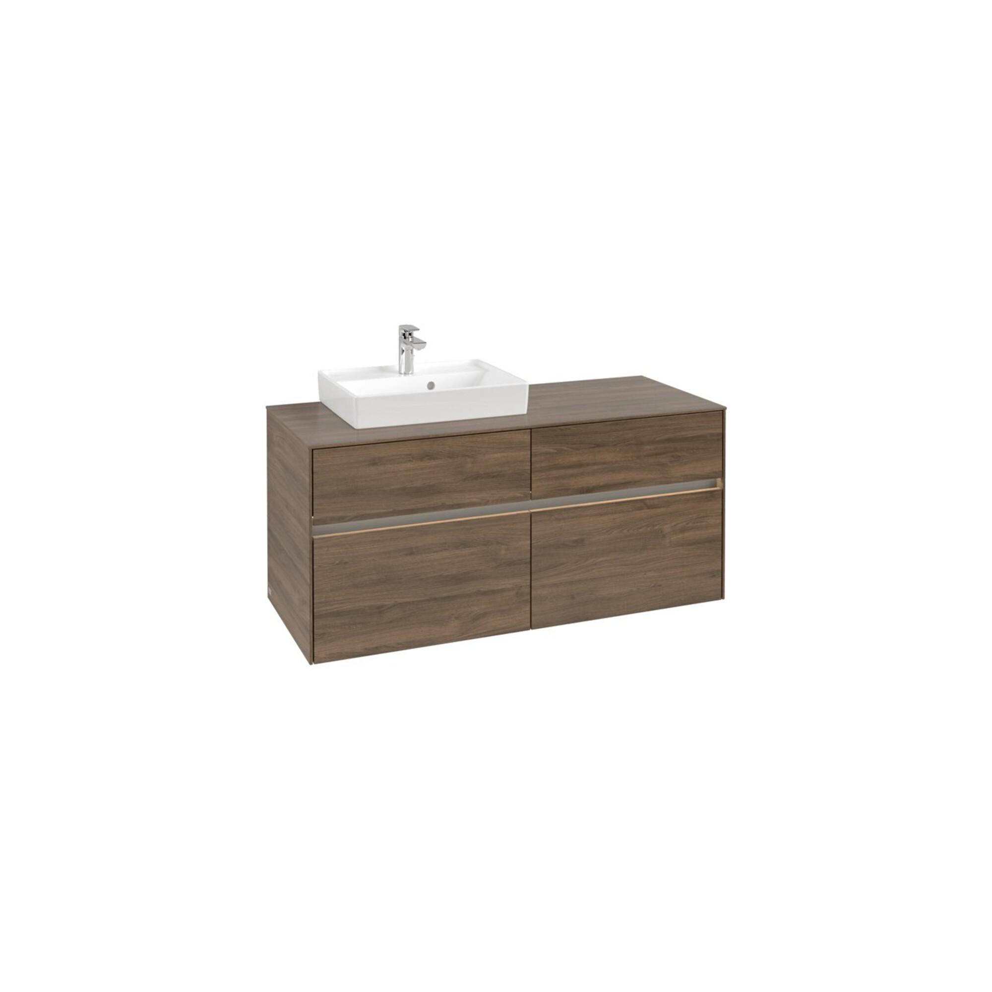 V&B Waschtischunterschrank Collaro 120X54,8X50Cm, Wt L, Led 8,8 W, Ariz. Oa ; Villeroy & Boch (C071B0VH)