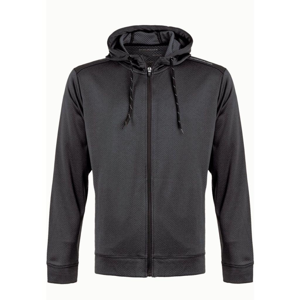 Endurance Herren Dereff Full Zip Hoody schwarz