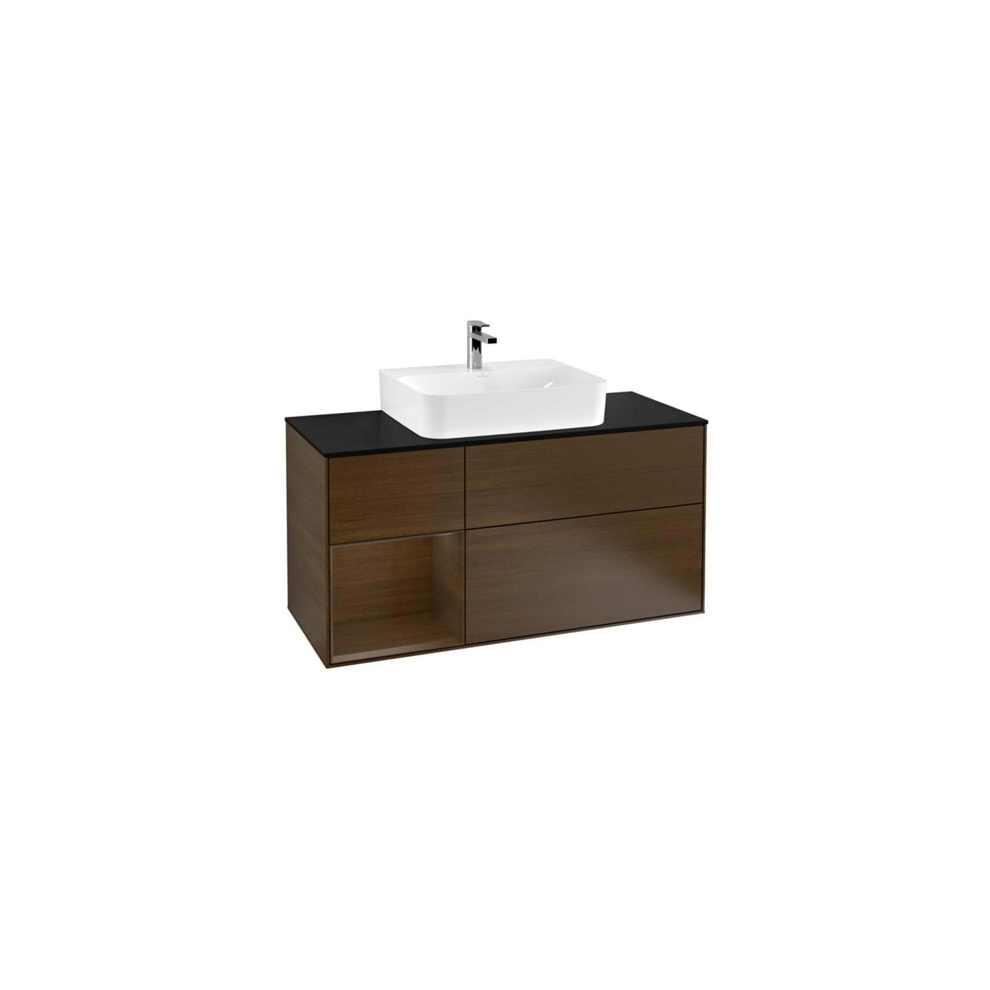 V&B Waschtischunterschrank Finion 120Cm, Pl Bla M, Reg Li Wal Ven, Wal Ven ; Villeroy & Boch (F162GNGN)
