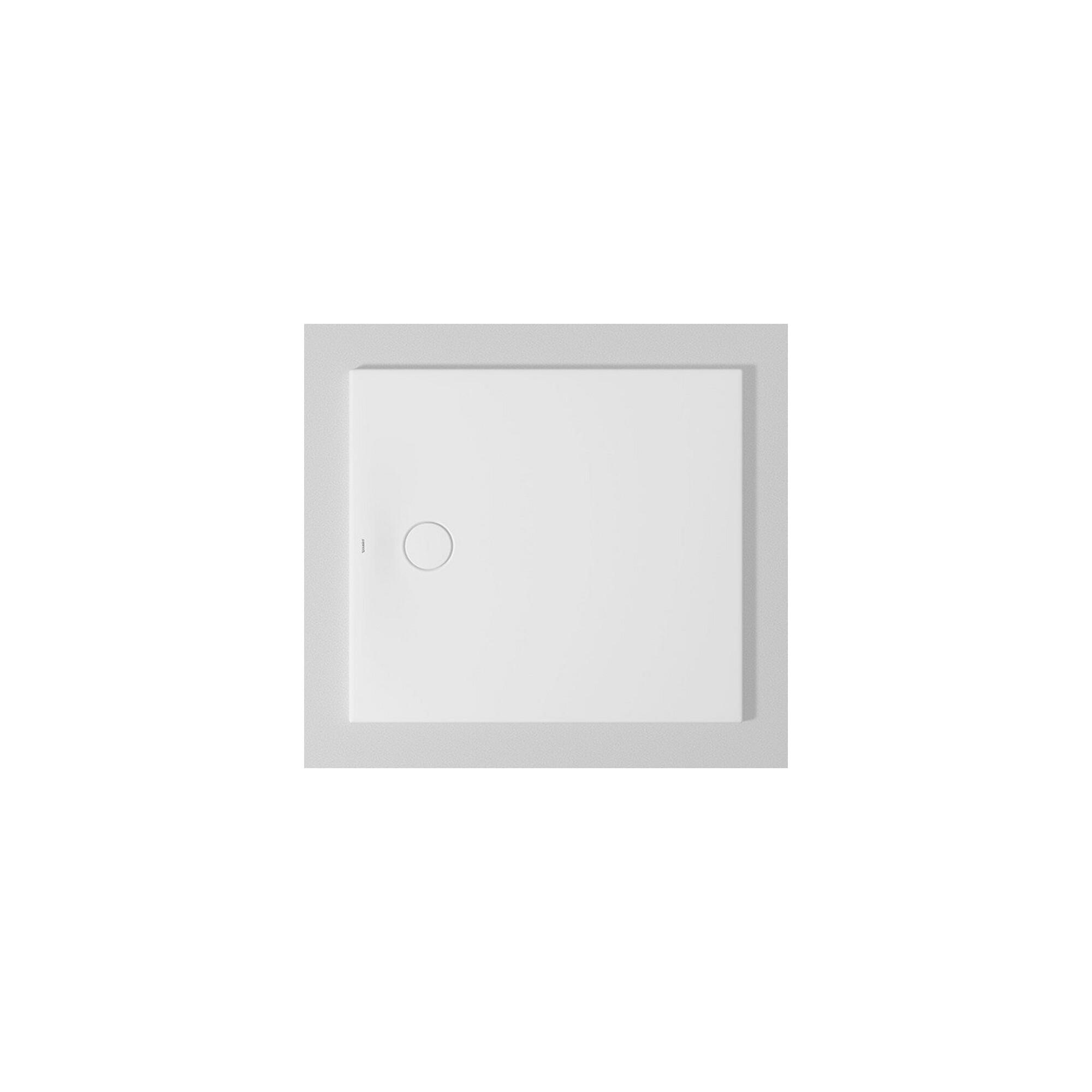 Duravit Rechteck-Duschwanne Tempano 100X90X4Cm, BodenbüNdig, Antislip, Weiß (720195000000001)