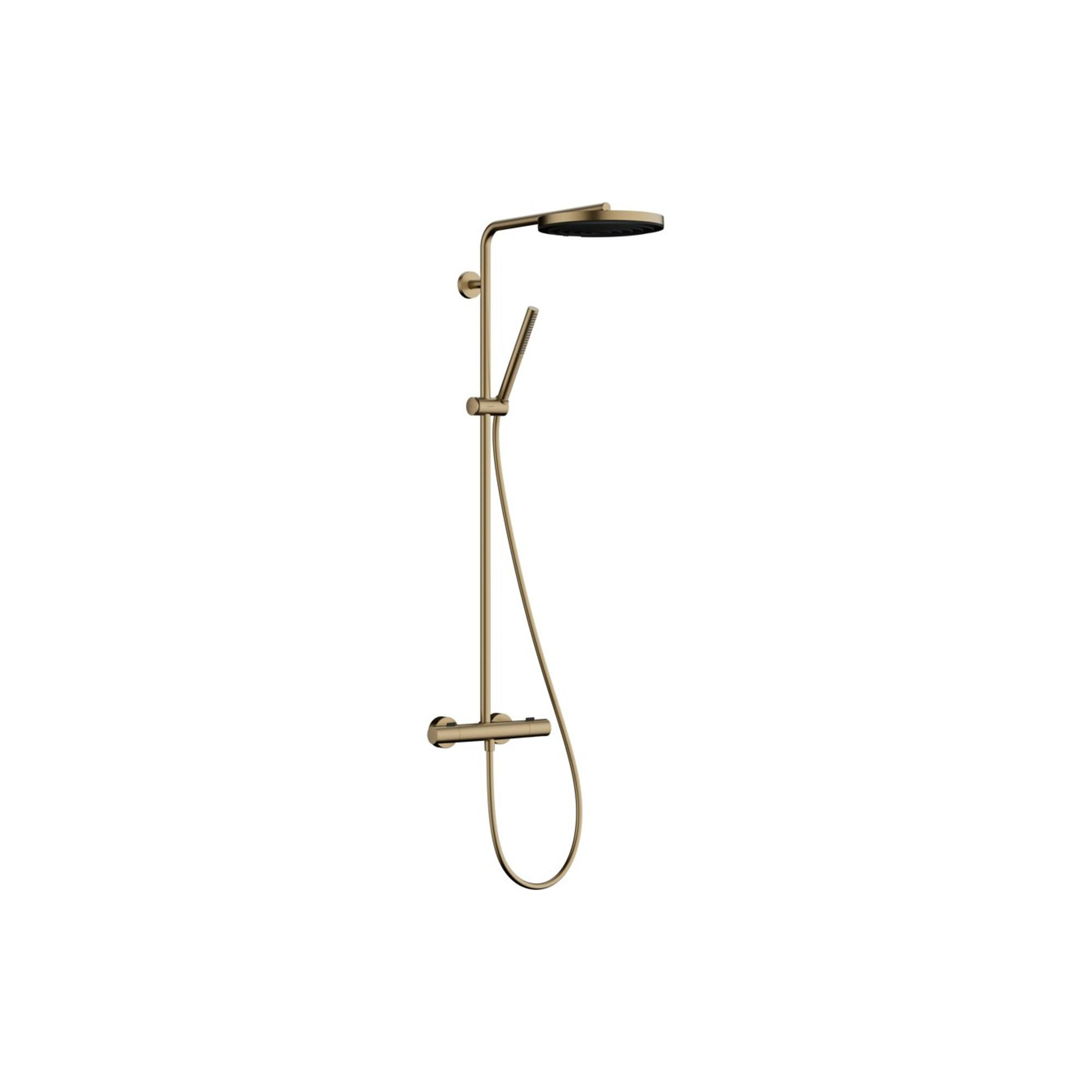 Hansgrohe Brause-Set Pulsify S Puro M Th, 2 Verbaucher, 11,2 L/M, B Bron (24222140)