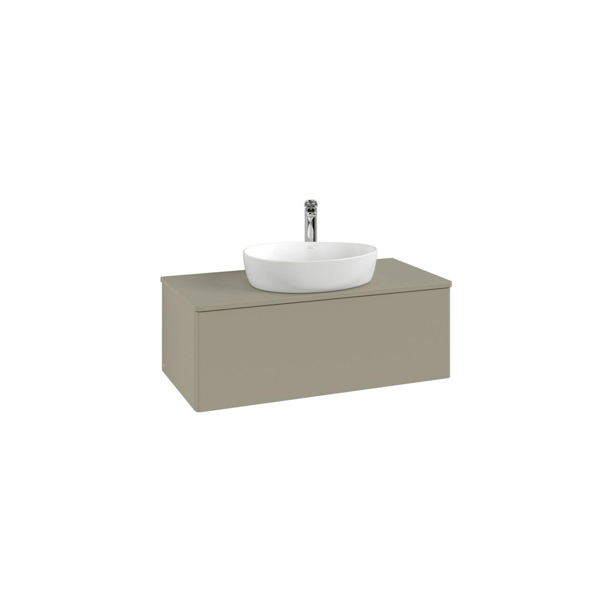 V&B Waschtischunterschrank Ohne Frontstruktur Antao 100X36X50Cm, Hl, Wbp Lac, Anthrac. M Lac ; Villeroy & Boch (K31050GK)