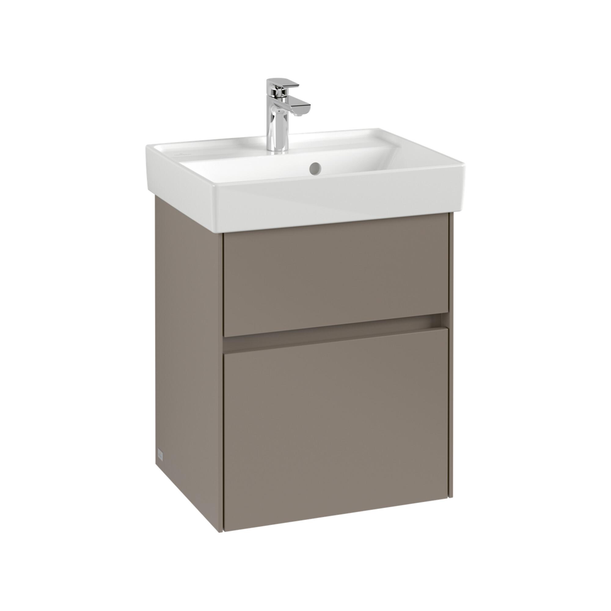 V&B Waschtischunterschrank Collaro 46X54,6X37,4Cm, WT Mi, Led, Cashm Gr ; Villeroy & Boch (C006B0VN)