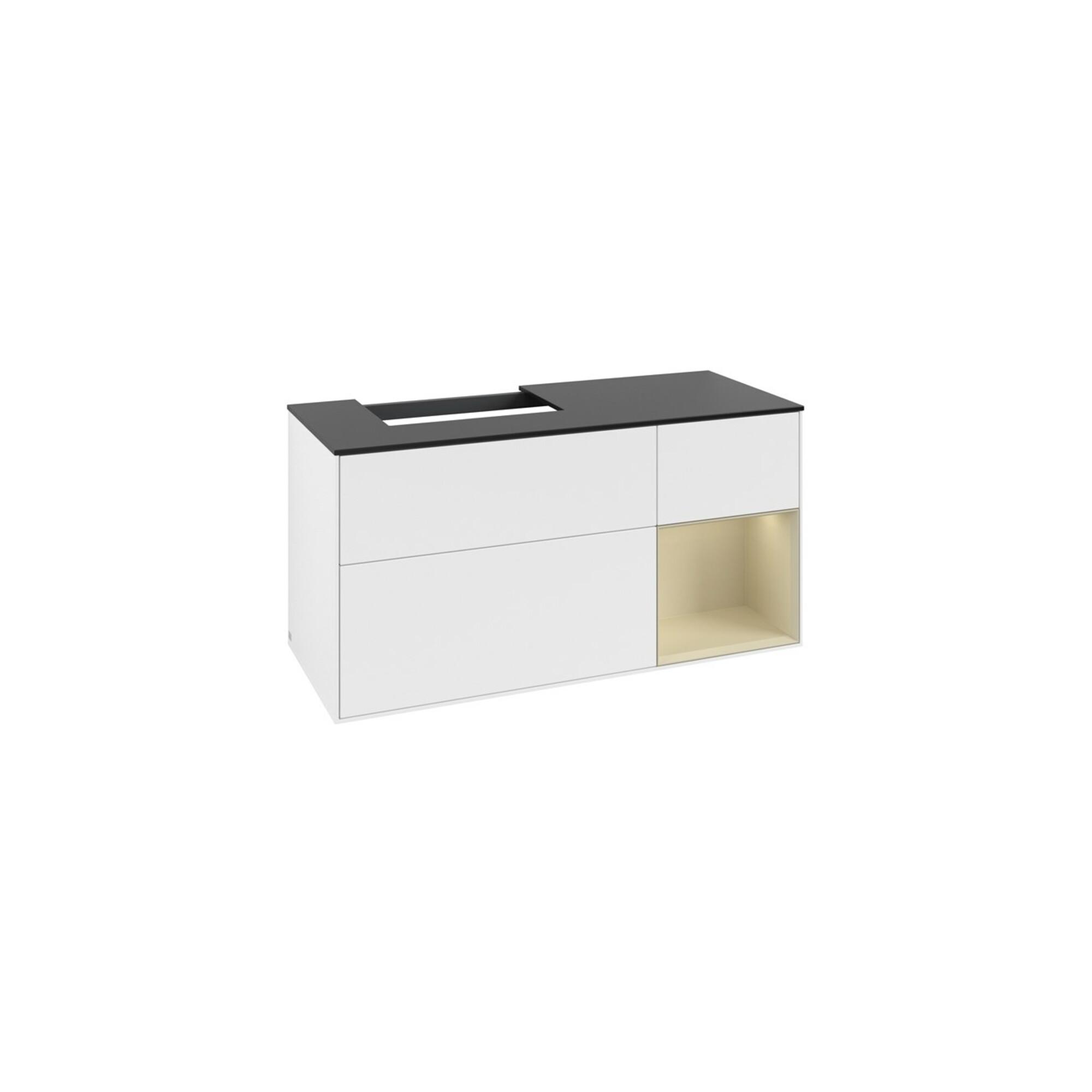 V&B Waschtischunterschrank Finion 120Cm, Pl B M, Rg R Si G M La, Wh. M Lac ; Villeroy & Boch (F152HJMT)