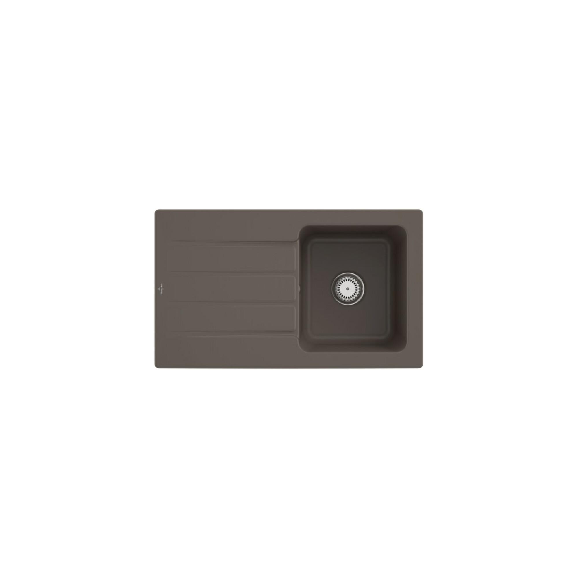 V&B SpüLe Architectura 50 M Abl.Garn, Hand., Timber Ceramicplus ; Villeroy & Boch (335001TR)