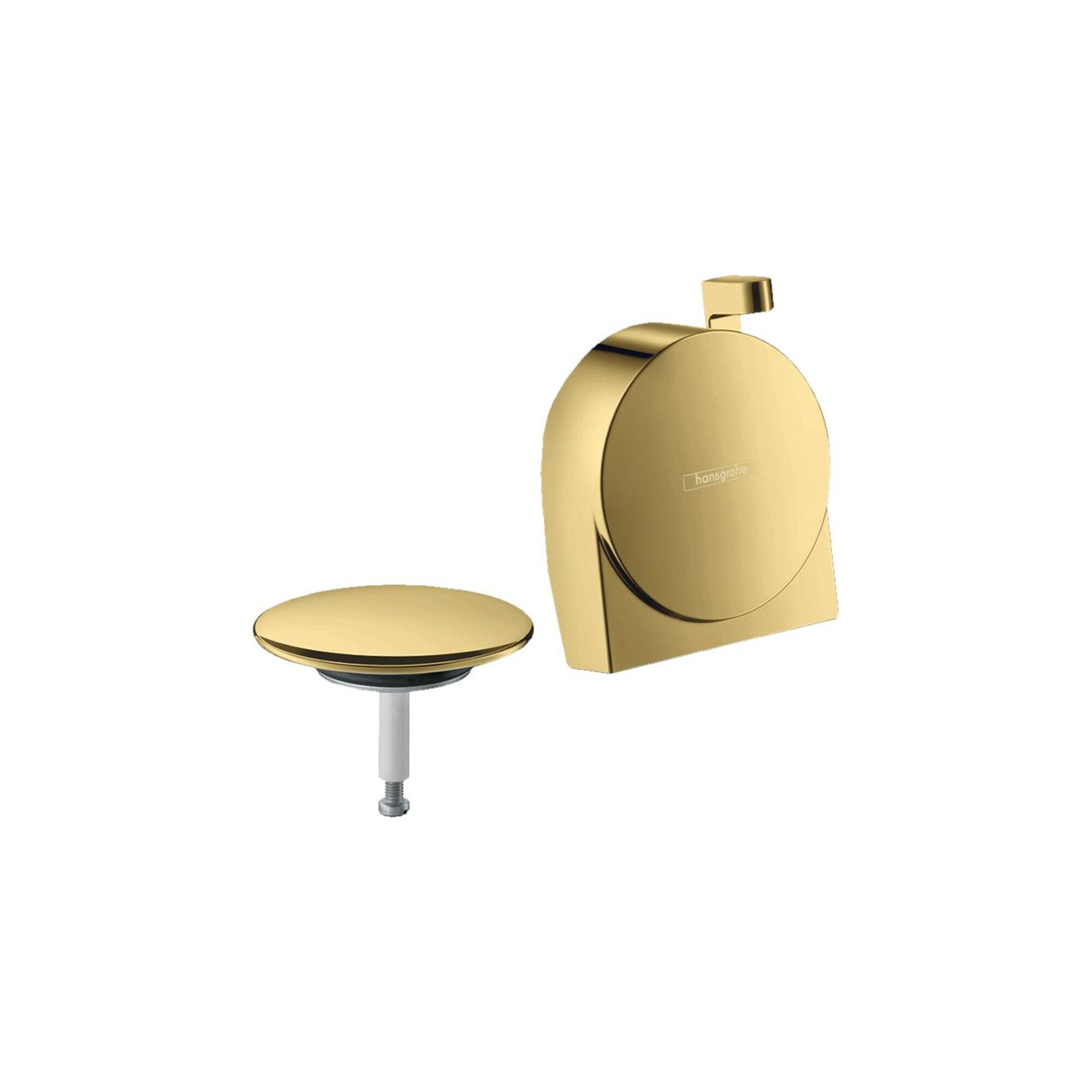 Hansgrohe Fertigmontageset Exafill S Wanneneinlauf, Ab- + ÜL-Garn., Pol. Gol Opt (58117990)