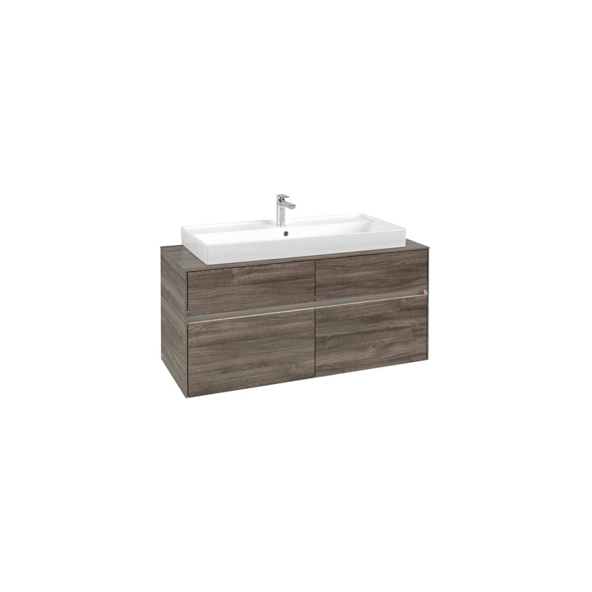 V&B Waschtischunterschrank Collaro 120X54,8X50Cm, Wt Mi, Led 8,8 W, St. Oa ; Villeroy & Boch (C091B0RK)