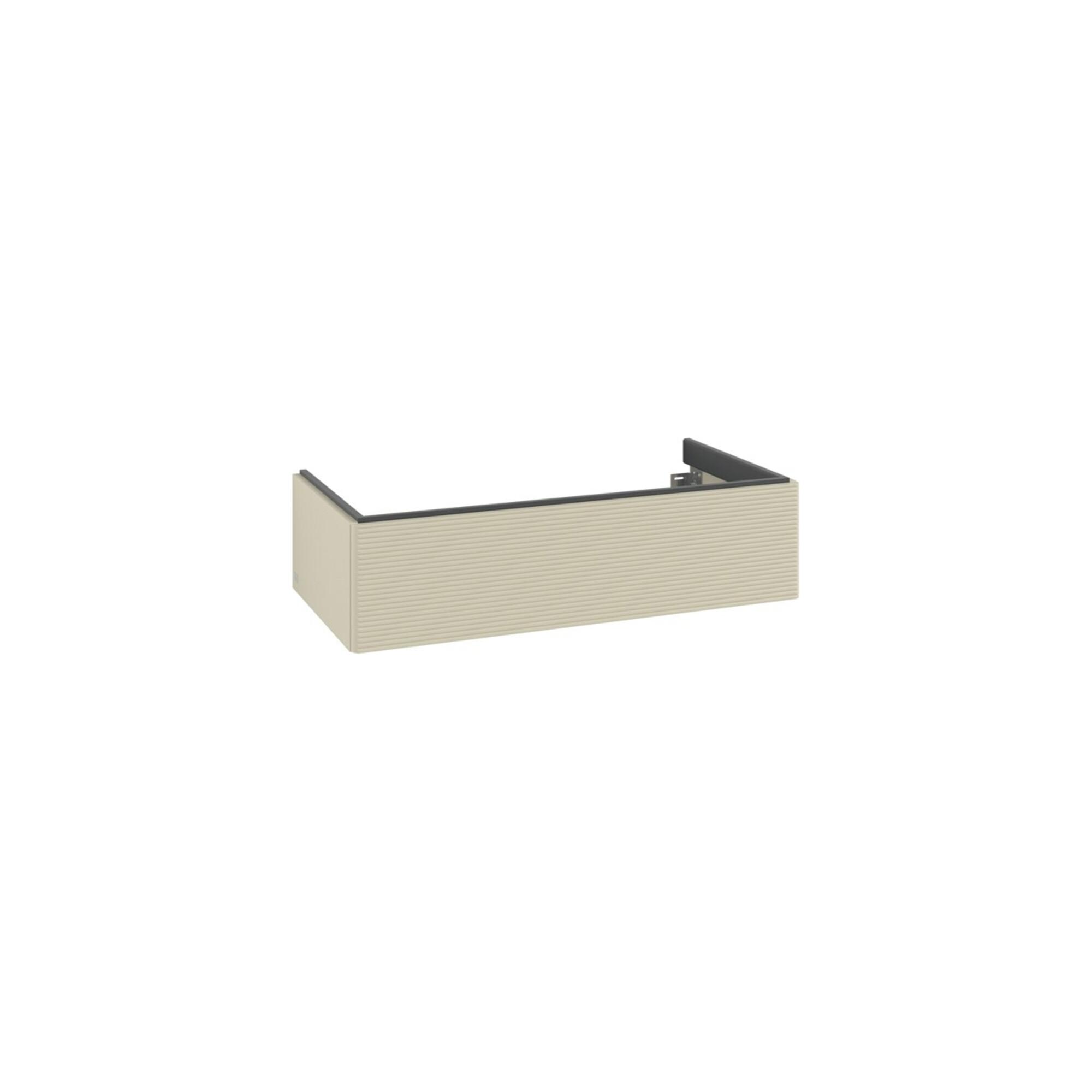 V&B Waschtischunterschrank Auszugsbeleuchtung Antao 98,8X25,6X49,3Cm, M Front, Si Gr M Lac ; Villeroy & Boch (L02100HJ)