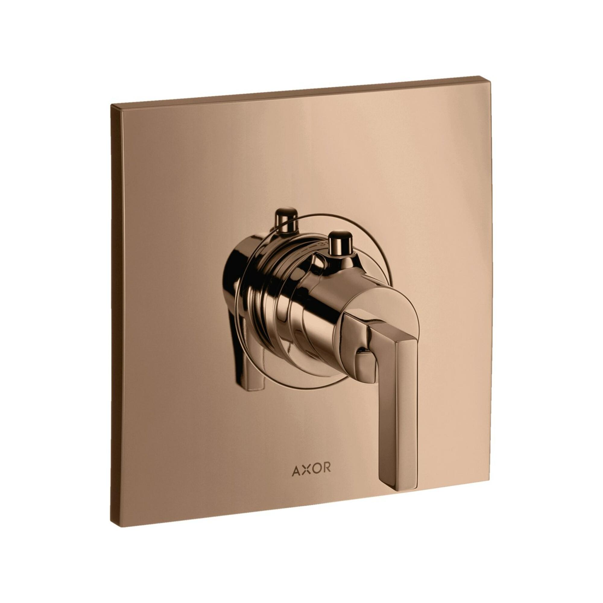 Hansgrohe Fertigset Axor Citterio Hf UP-THM, M Hebelgriff, Polished Red Gold (39711300)