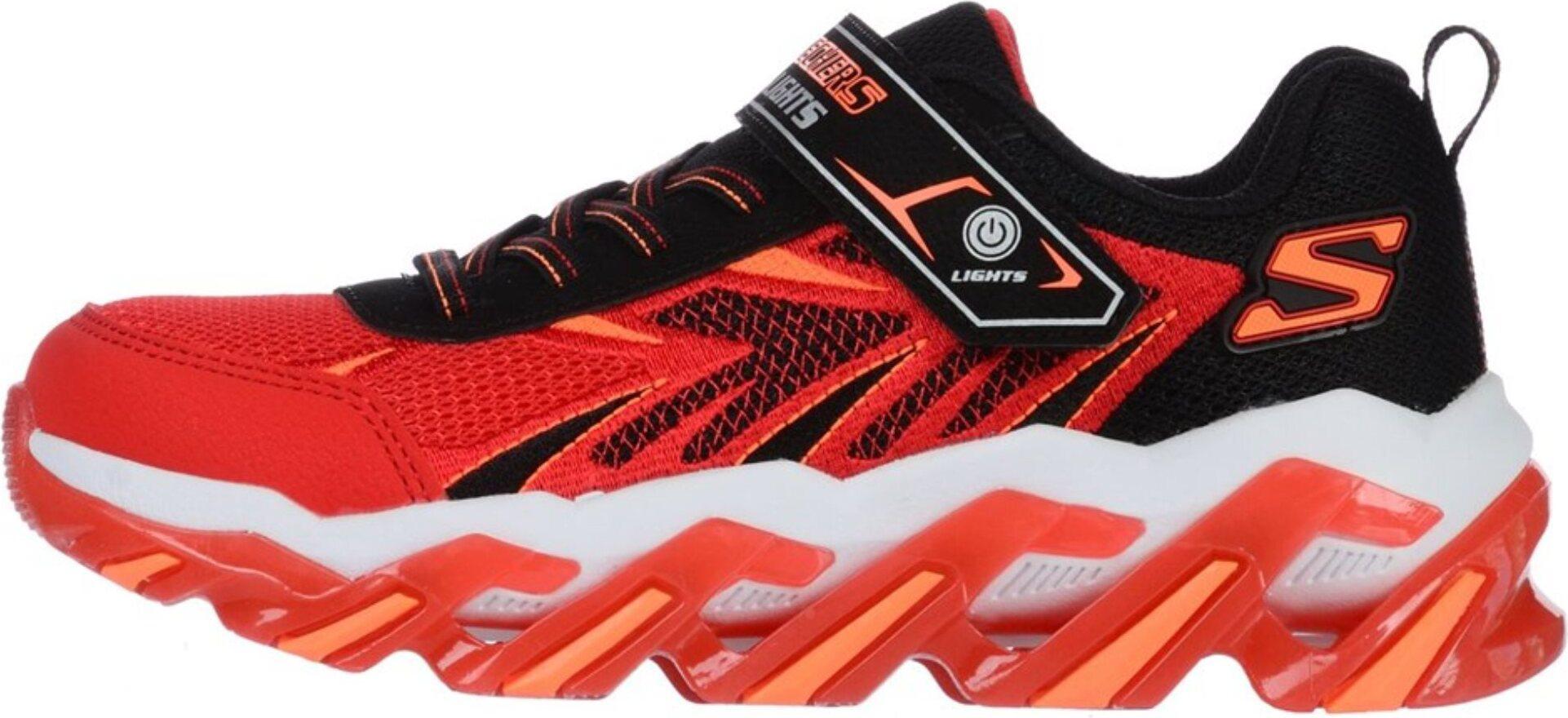 Skechers Mega-Surge 2.0 400165L-RDBK, Scarpa Da Ginnastica, Per Ragazzi, Rosso