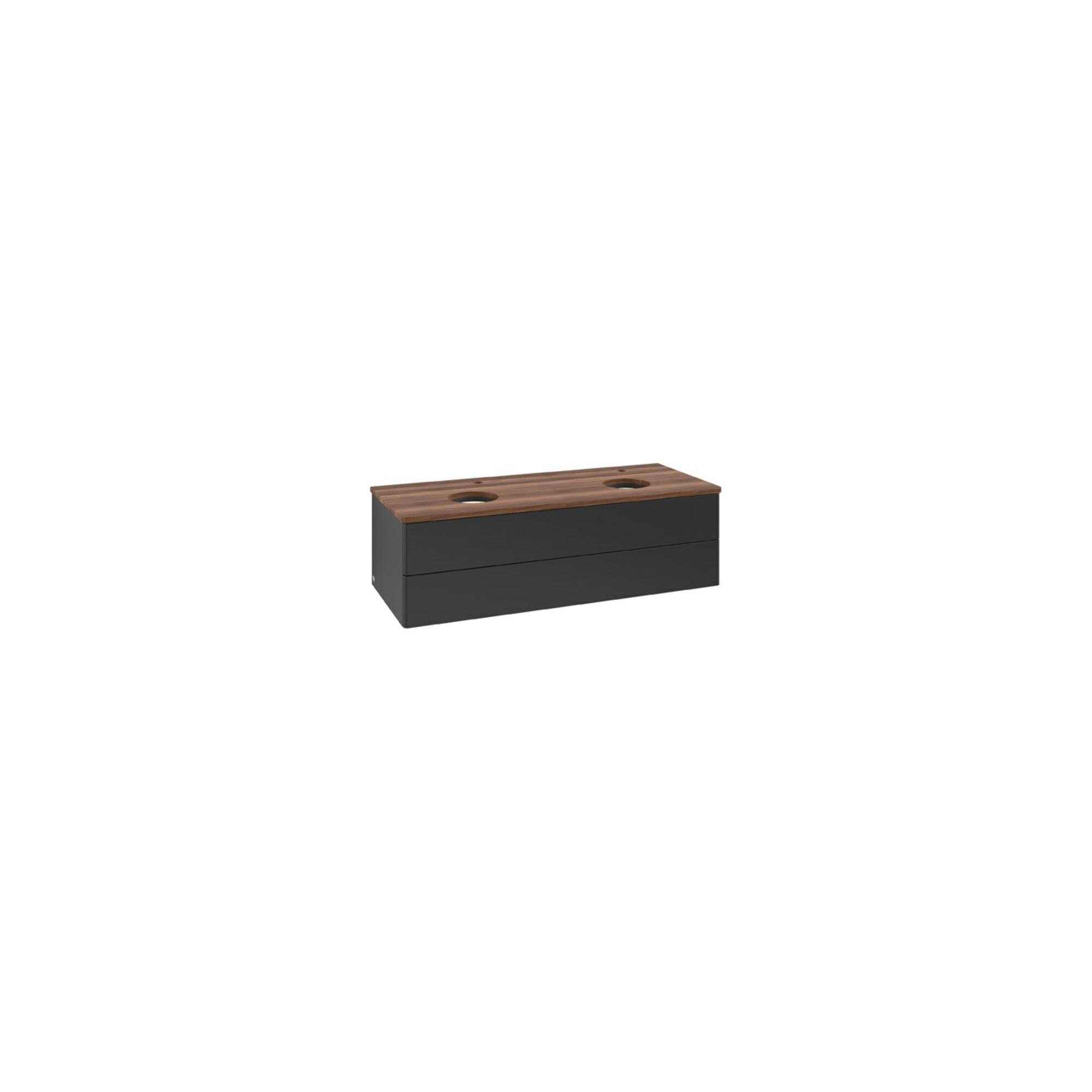 V&B Waschtischunterschrank Ohne Frontstruktur Antao 120X36X50Cm, Hl, Wbp W. Wal, Bla M Lac ; Villeroy & Boch (K24052PD)