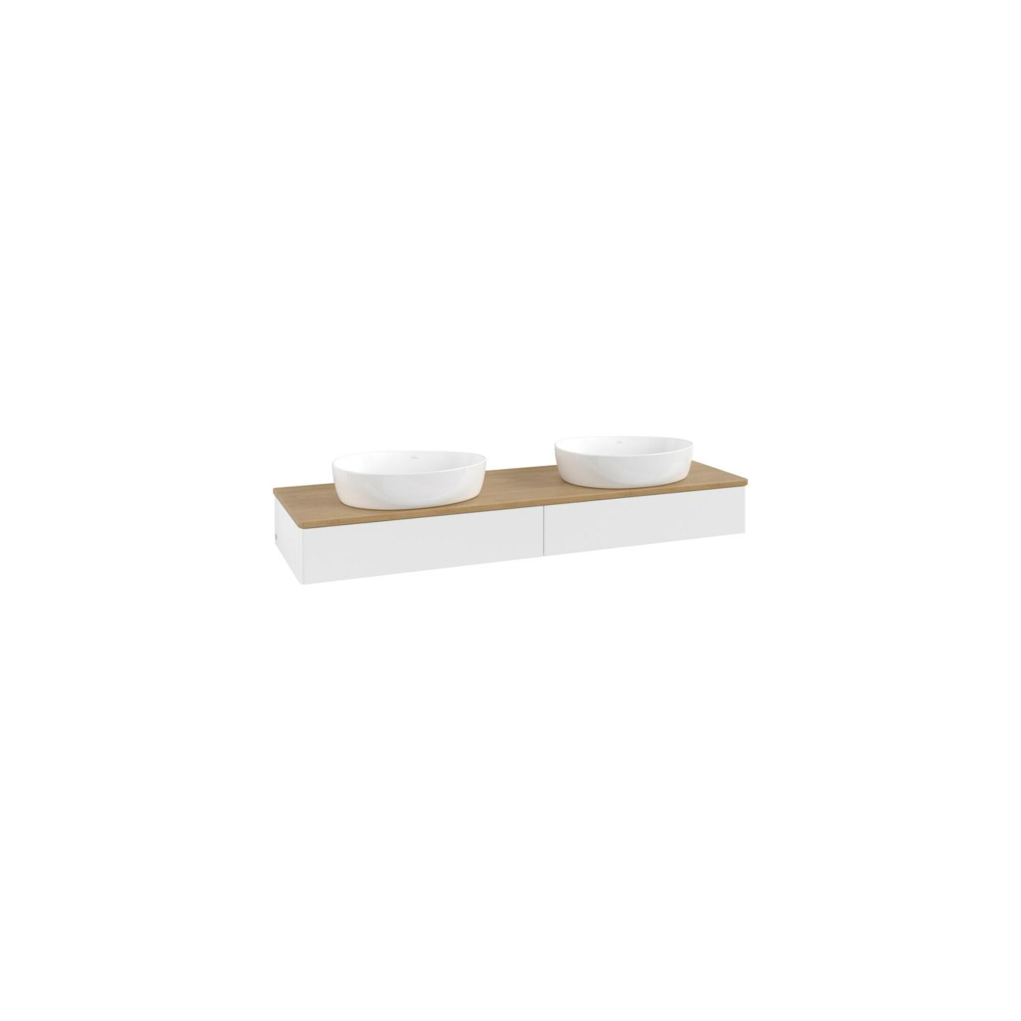 V&B Waschtischunterschrank Ohne Frontstruktur -Beleuchtung Antao 160X50Cm, Wbp-Farbe Hon. Oa, Wh. M Lac ; Villeroy & Boch (L17011MT)