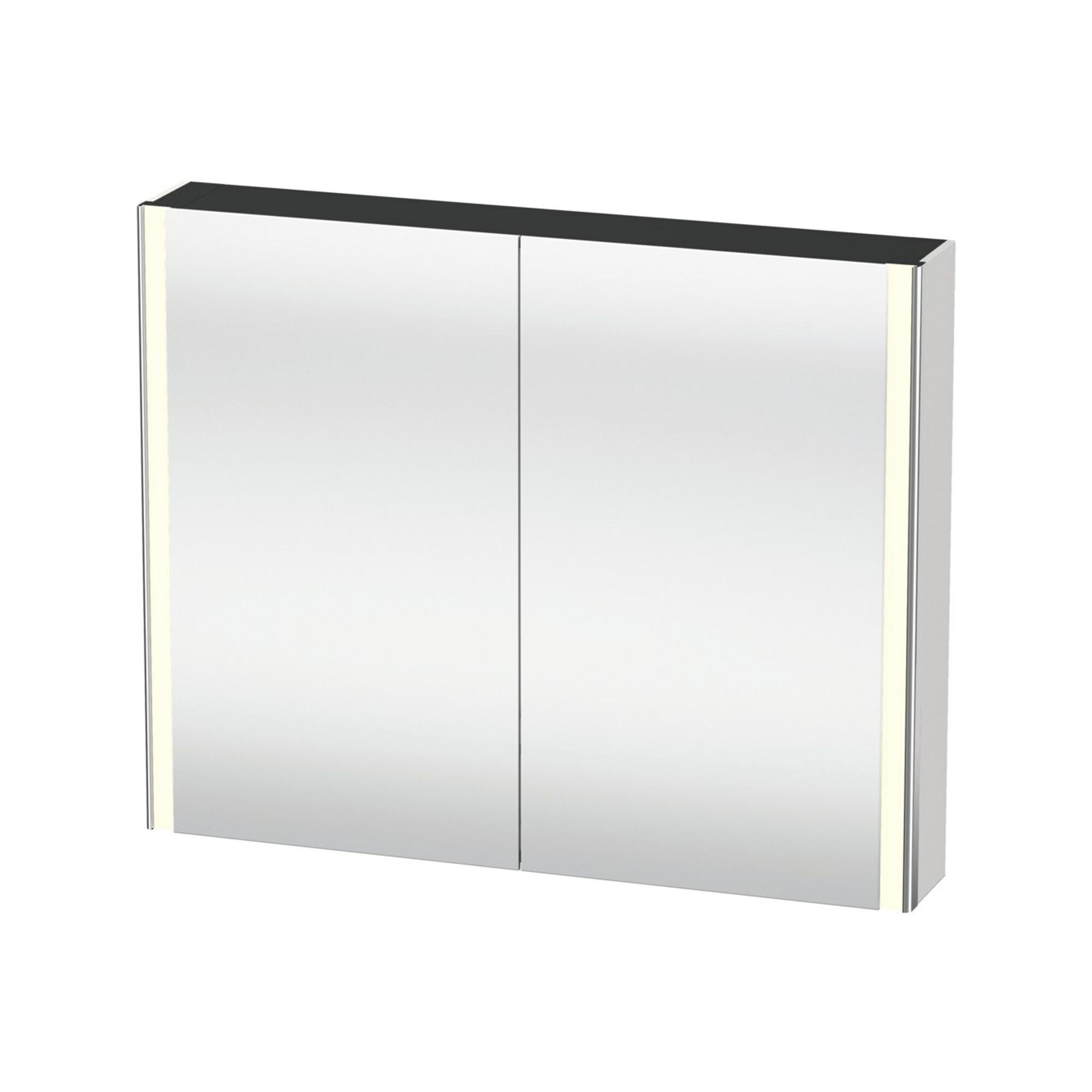 Duravit Uni-Spiegelschrank Xsquare Steckd. F 100X80X15,5Cm, W Hgl, 2 TüR, Led, WandhäNgend (XS7113085851000)