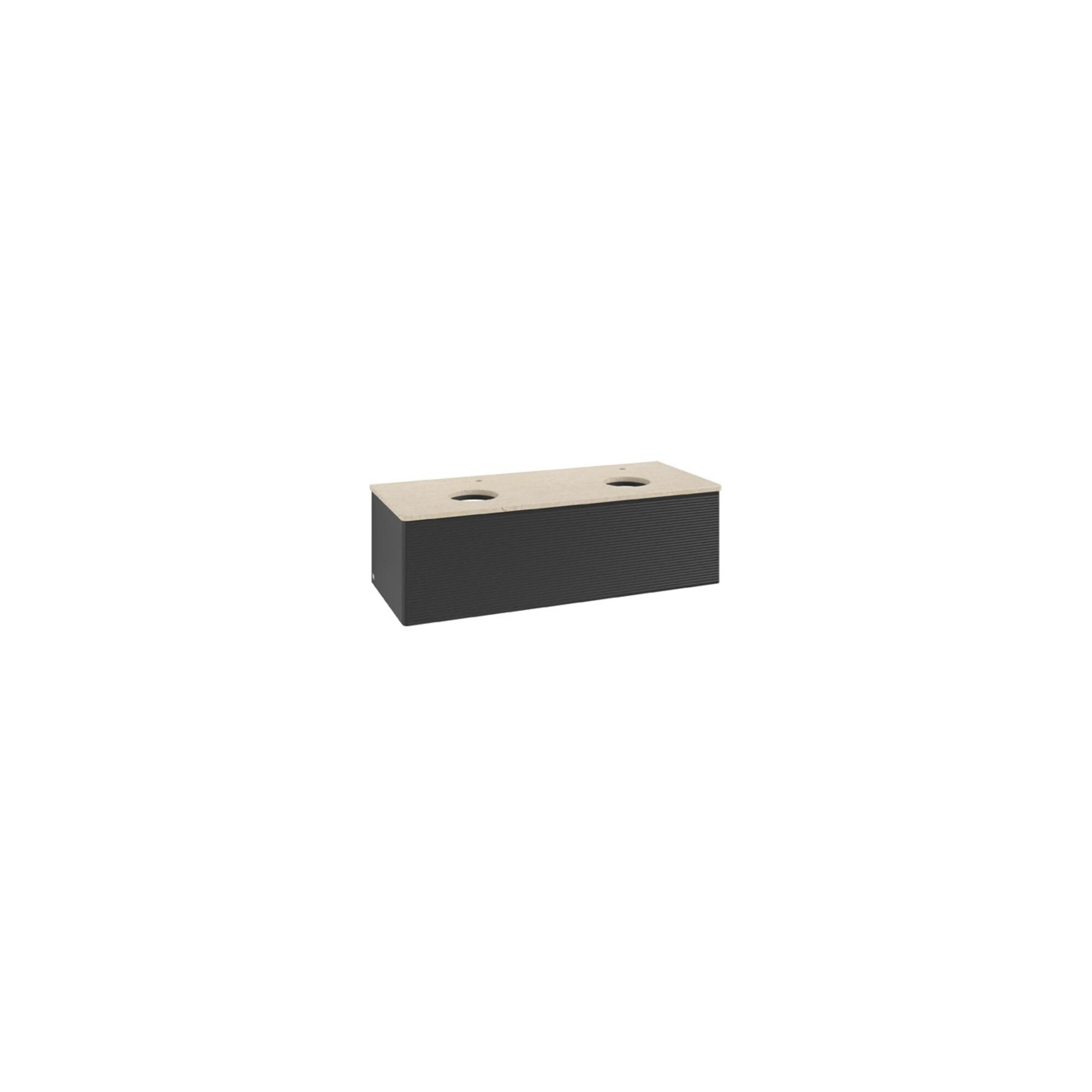 V&B Waschtischunterschrank Mit Frontstruktur Antao 120X36X50Cm, Hl, Wbp Botti., Bla M Lac ; Villeroy & Boch (K35153PD)