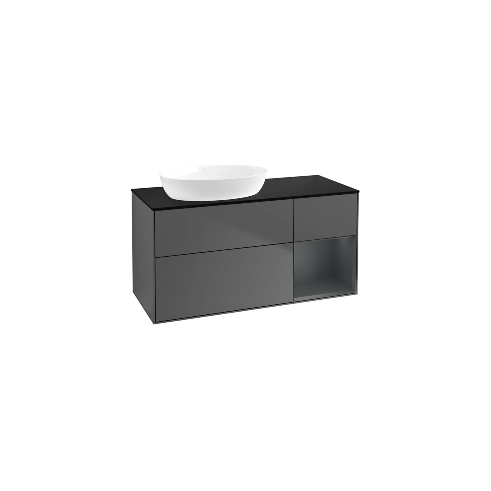 V&B Waschtischunterschrank Wandbeleuchtung Finion 120Cm, Pl B M, Reg Md M Lac, Anthrac. M ; Villeroy & Boch (GA52HGGK)