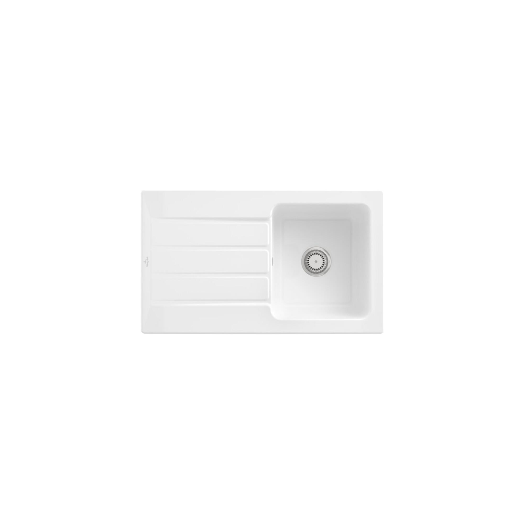 V&B SpüLe Architectura 50 M Abl.Garn, Hand., Sn White Ceramicplus ; Villeroy & Boch (335001KG)