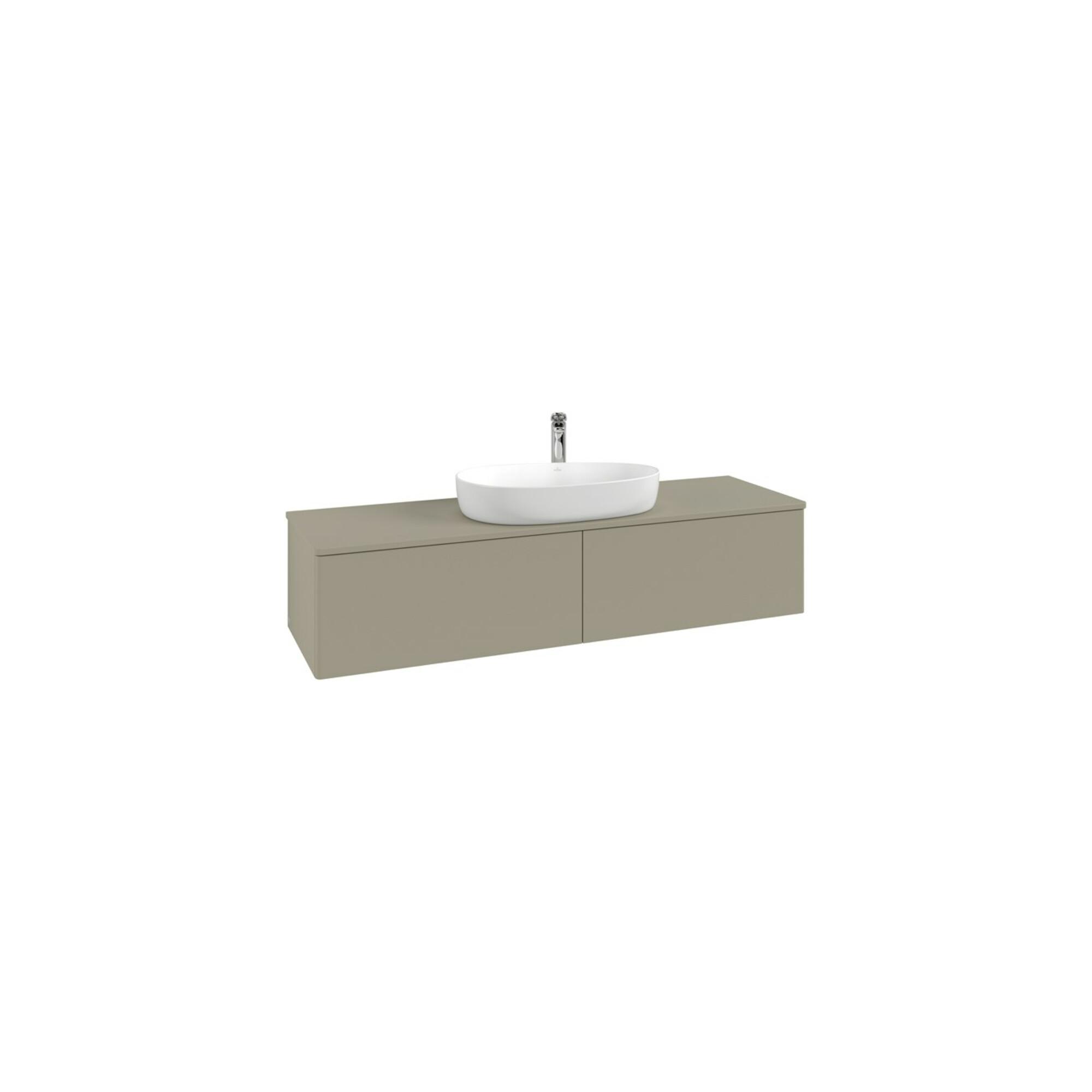 V&B Waschtischunterschrank Ohne Frontstruktur Antao 160X50Cm, Hl, Wbp-Farbe Lac, Glo Wh. Lac ; Villeroy & Boch (K36050GF)