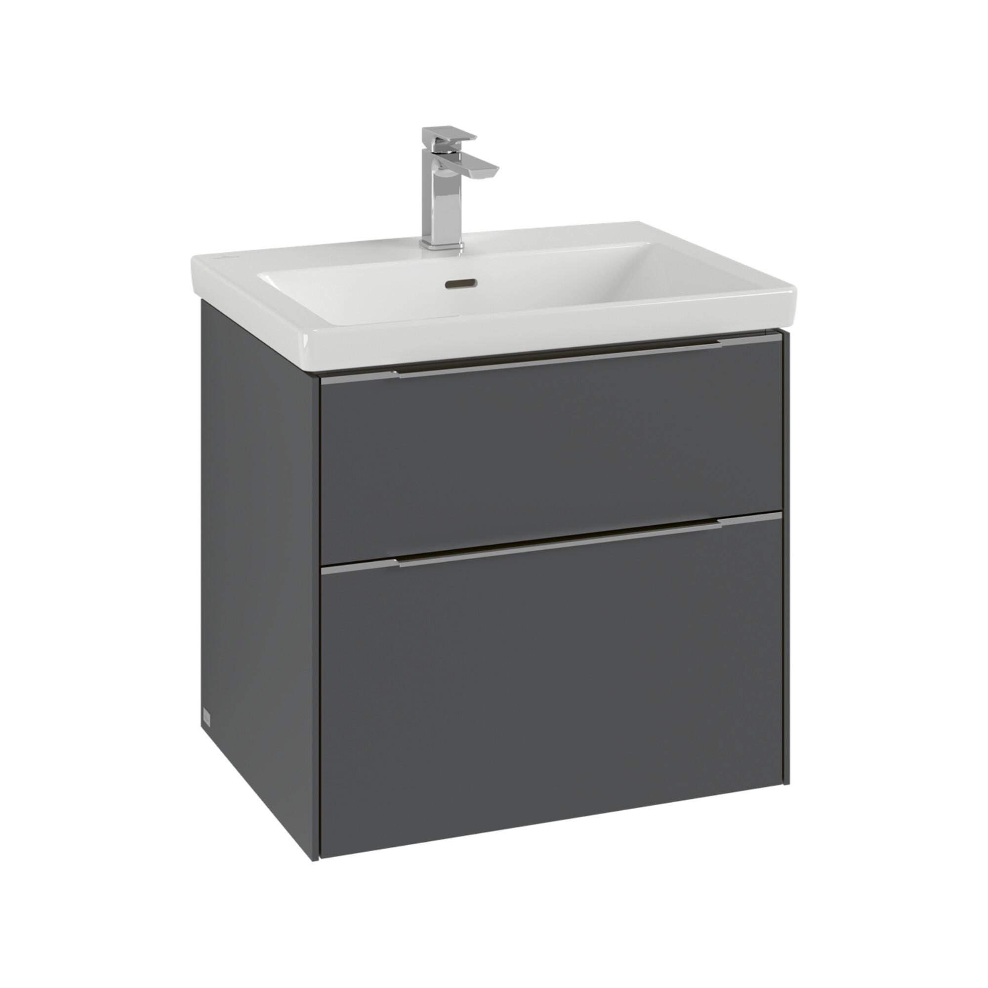 V&B Waschtischunterschrank Subway 3.0 62,2X57,6X47,8Cm, M Le/Gr Al Gl, So Gre. ; Villeroy & Boch (C576L0AF)