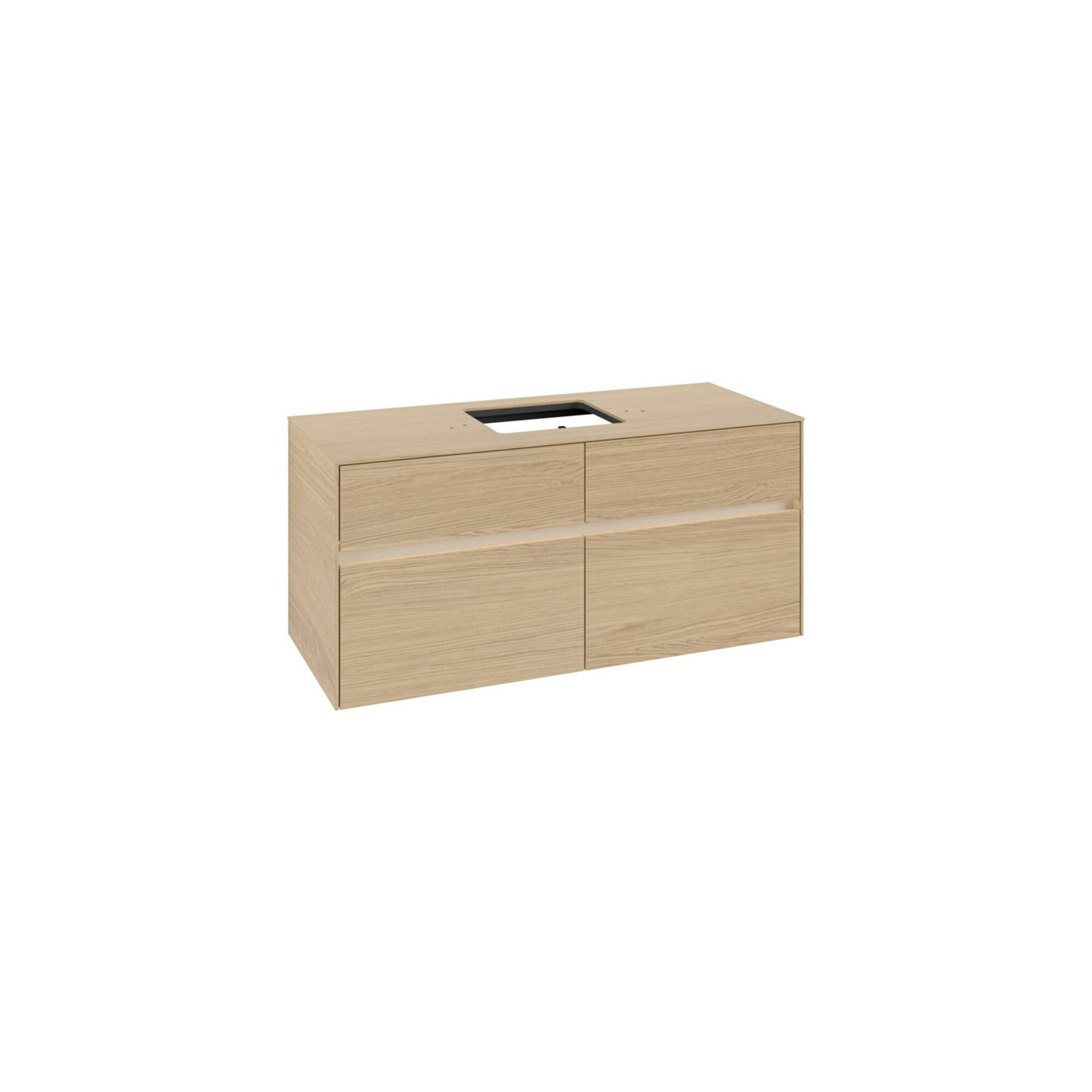 V&B Waschtischunterschrank Collaro 120X54,8X50Cm, Wt Mi, Led 8,8 W, Nord Oa ; Villeroy & Boch (C128B0VJ)