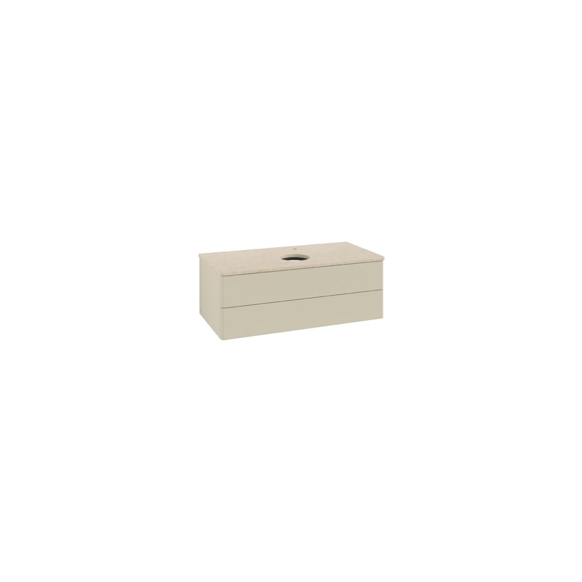 V&B Waschtischunterschrank Ohne Frontstruktur Antao 100X36X50Cm, Hl, Wbp Botti., Si Gr M Lac ; Villeroy & Boch (K20053HJ)